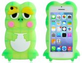 Capa de Silicone protetora 3D para iPhone 5C